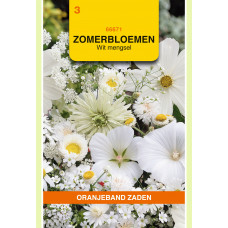 OBZ ZOMERBLOEMEN MENGSEL, WIT