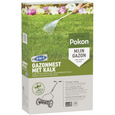 POKON GAZONMEST MET KALK 3-IN-1 30M2 OMDOOS