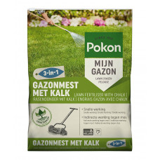 POKON GAZONMEST MET KALK 3-IN-1 75M2 OMDOOS