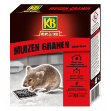 KB MUIZEN GRANEN ALFACHLORALOSE KANT-EN-KLARE LOKDOOS 2ST 'MAGIK GRAIN