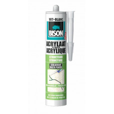 BISON ACRYLAATKIT STRUCTUUR 310 ML. WIT