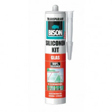 BISON SILICONENKIT GLAS 300 ML TRANSPARANT