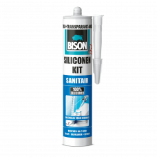 BISON SILICONENKIT SANITAIR TRIJS 310 ML.