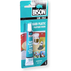 BISON HARD PLASTIC LIJM CRD 25ML*6 NLFR