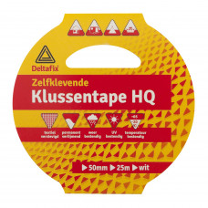 KLUSSENTAPE WIT 25 M 50 MM