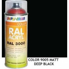 RAL ALKYD RAL 9005 MATT DEEP BLACK 400 ML