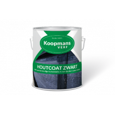 KOOPMANS HOUTCOAT ZWART 5LTR