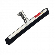 VLOERTREKKER METAAL 35 CM ZWARTE RUBBER