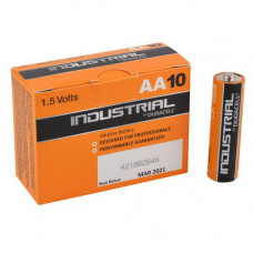 DURACELL PROCELL ALKALINE BATTERIJ, AA, DOOS A 10 STUKS