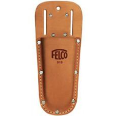 FELCO LEDEREN HOLSTER NO. 910, RIEMLUSSEN EN METALEN RIEMCLIP.